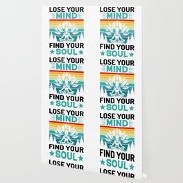 Lose Your Mind Yoga Vintage Wallpaper