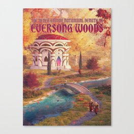 Eversong Woods (Novel cover) Canvas Print