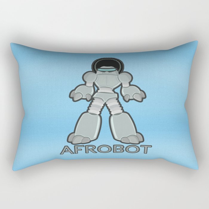 Afrobot Rectangular Pillow