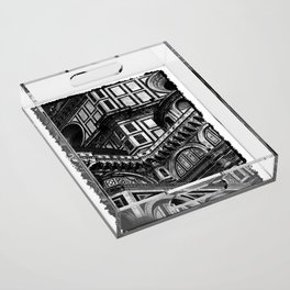 Arquitectonic game of Dumo di Florence Acrylic Tray