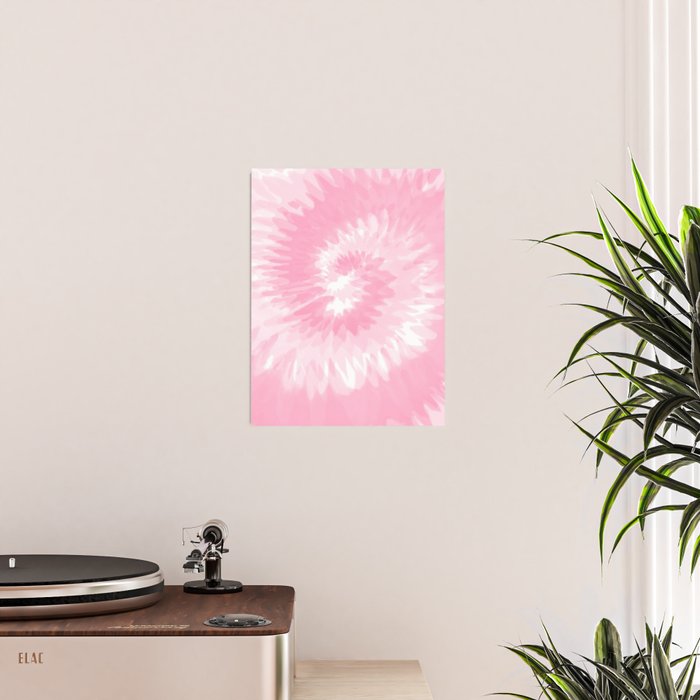 Light Pink Tie Dye | Art Board Print