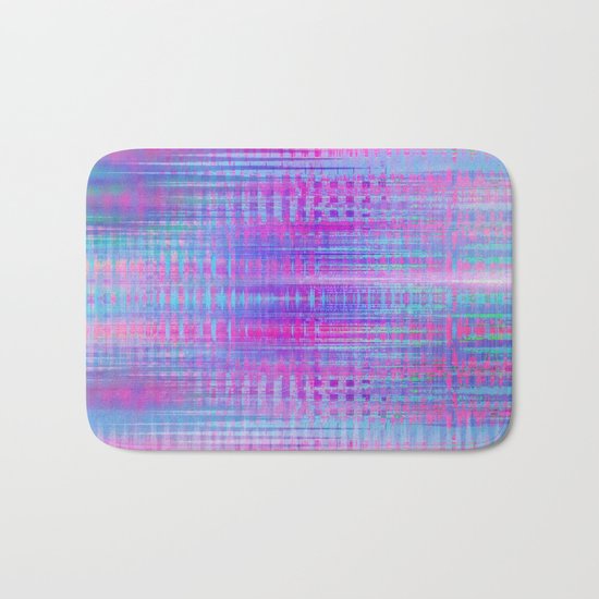 Distorted signal 02 Bath Mat
