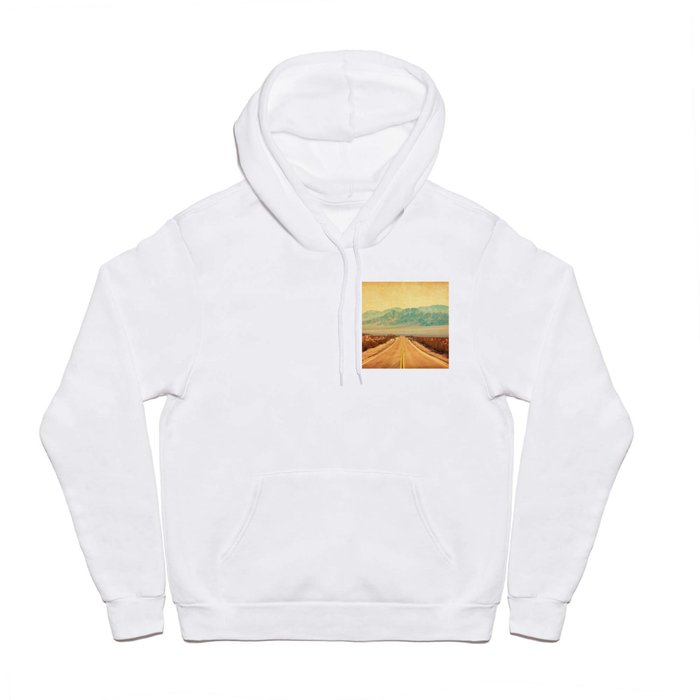 Route 66 crossing the Mojave Desert California United States Hoody