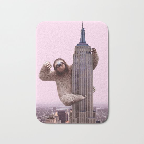 KING SLOTH Bath Mat