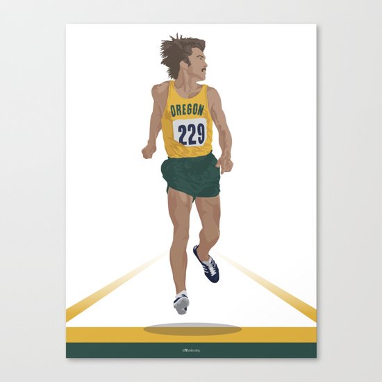 Steve Prefontaine Canvas Print