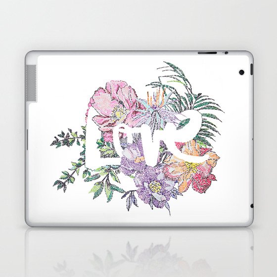 For the Love of Flowers Laptop & iPad Skin