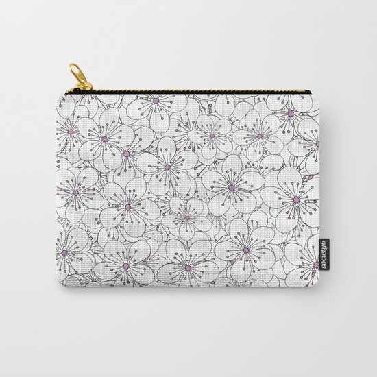 Cherry Blossom Pink - In Memory of Mackenzie Carry-All Pouch