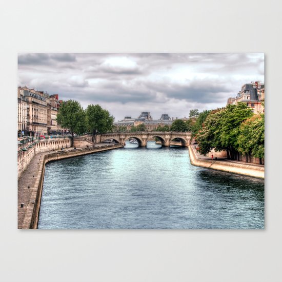 La Seine Canvas Print