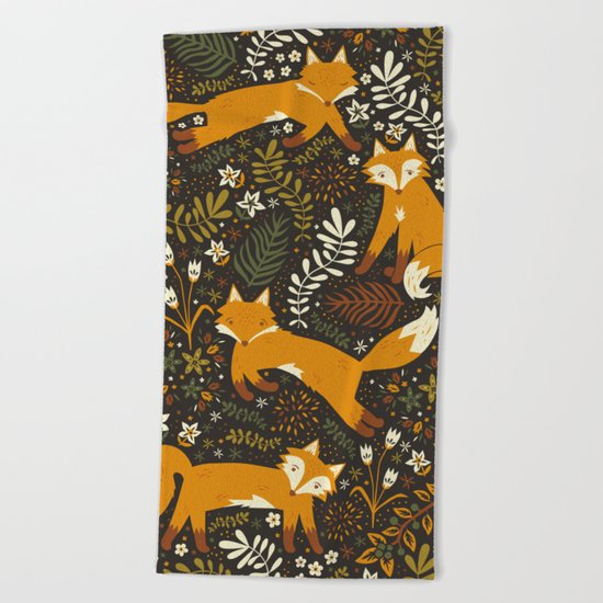 Fox Tales Beach Towel