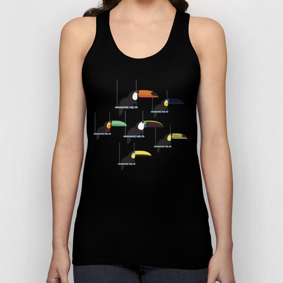 The toucans Unisex Tank Top