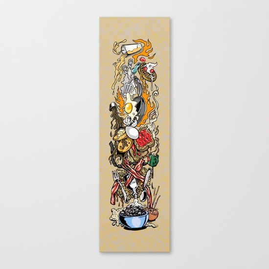 Breakfeast! Canvas Print