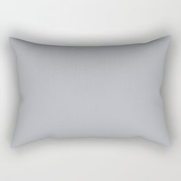 Cloud Cover Gray Rectangular Pillow
