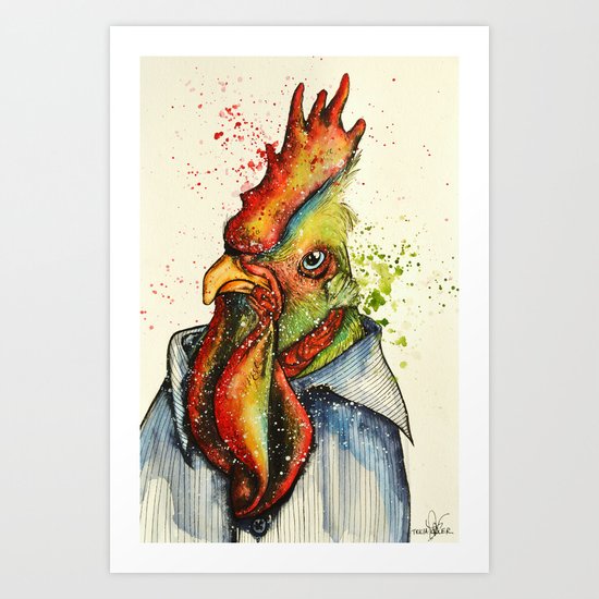 Why Does No One Take Me Seriously? Art Print