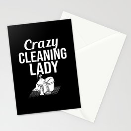 Housekeeping Cleaning Housekeeper Housewife Stationery Card