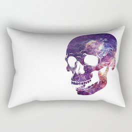 galaxy skull Rectangular Pillow