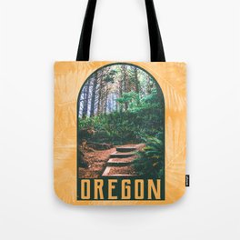 Coastal Forest Oregon Tote Bag