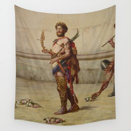 Emperoe Commodus Wall Tapestry