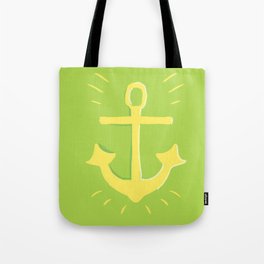 Anchor of the Green Sea Tote Bag