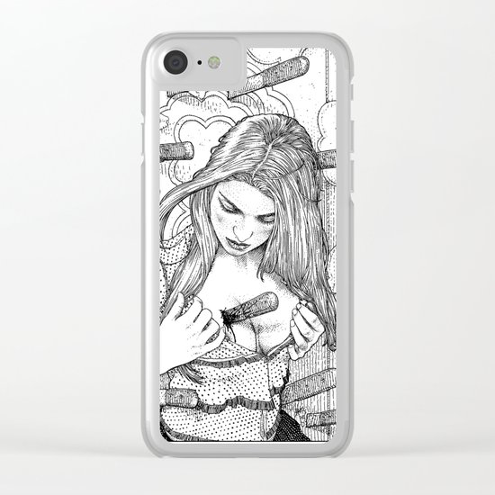 asc 693 - Le lanceur de couteaux jaloux (Professional misconduct) Clear iPhone Case