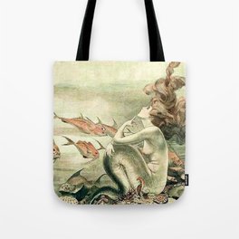 Mermaid Dreaming Tote Bag