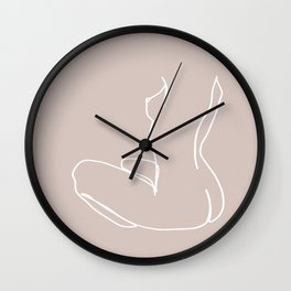 Muse #300 Blush Pink Wall Clock