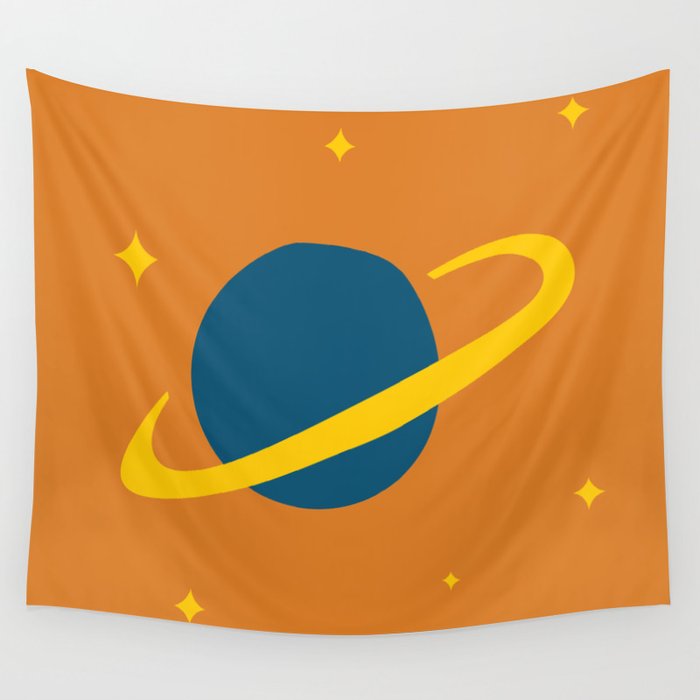 Saturn Wall Tapestry