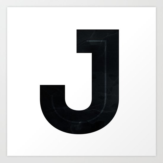 Just J Art Print