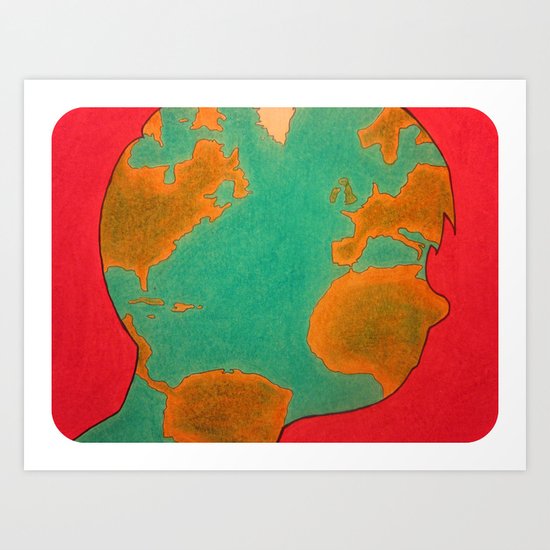 "The Hidden World Within" Art Print