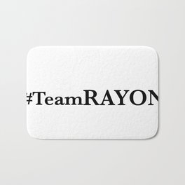 #TeamRAYON Rug Bath Mat