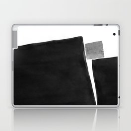 Minimal Black and White Abstract 04 Laptop Skin