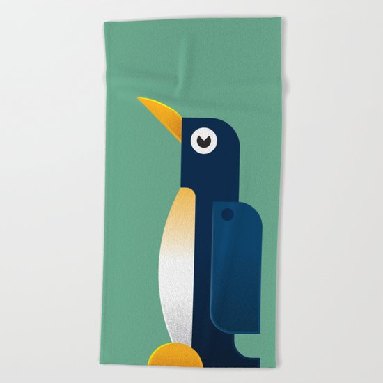 Penguin Beach Towel