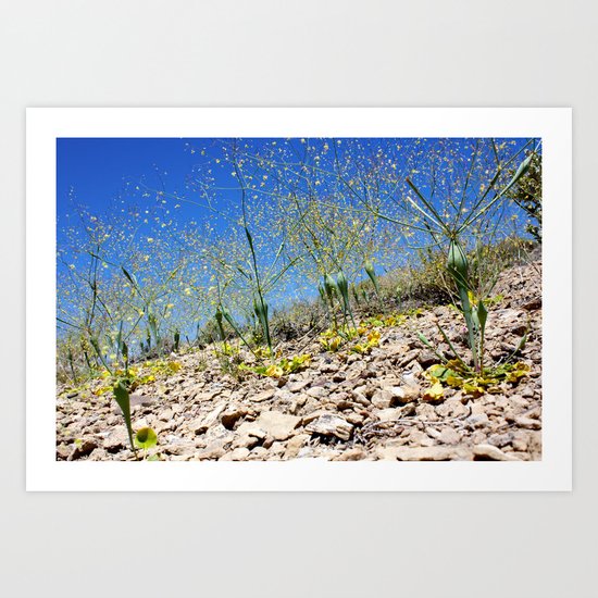 Alien Landscape 3 Art Print