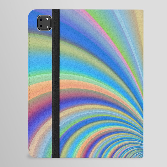 Colorful Spray iPad Folio Case