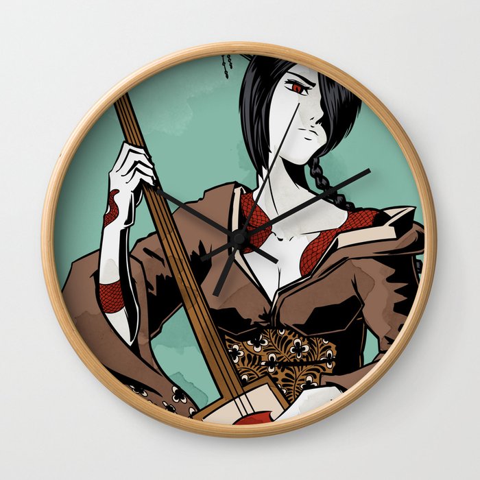 The Return of the Red Autumn Vengeance Wall Clock
