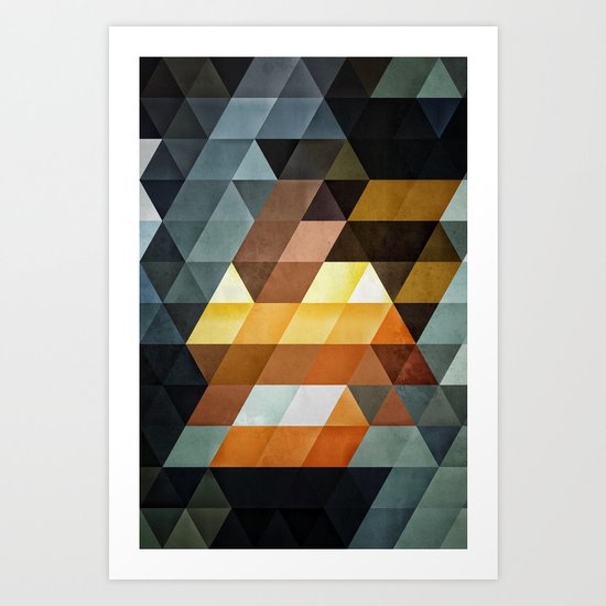 gyld^pyrymyd Art Print