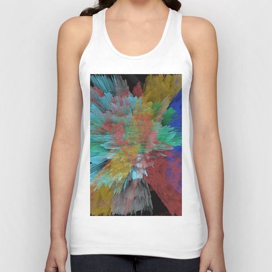 Abstract 123 Unisex Tank Top