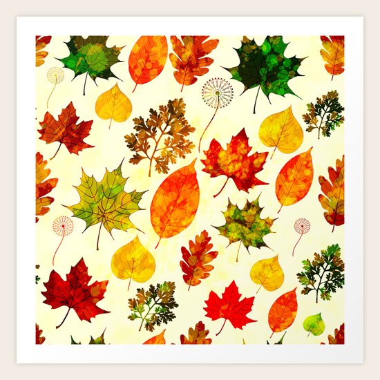 Leafs Art Print