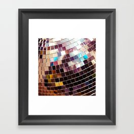 Disco Ball Framed Art Print
