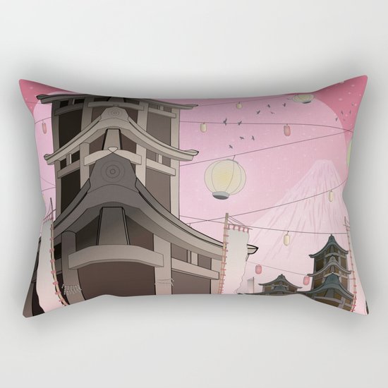 Places to remember... Rectangular Pillow