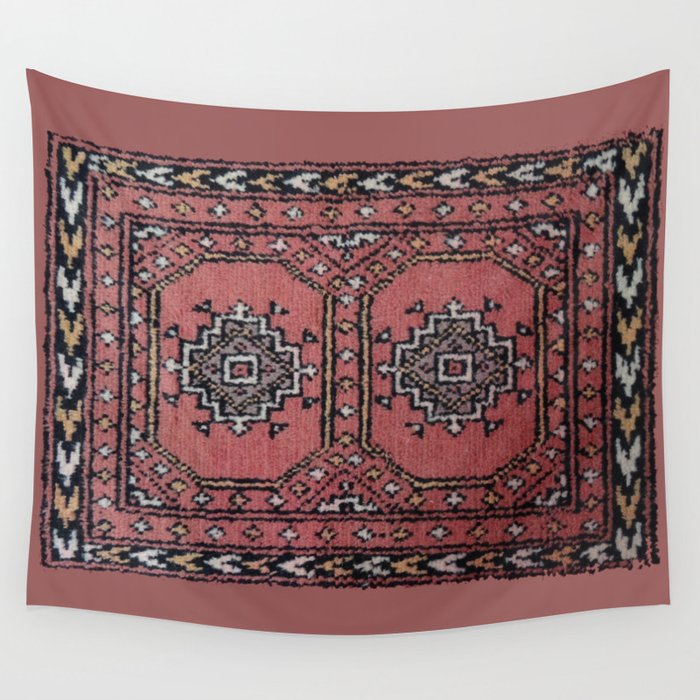 Traditional Rug - Pink Wall Tapestry