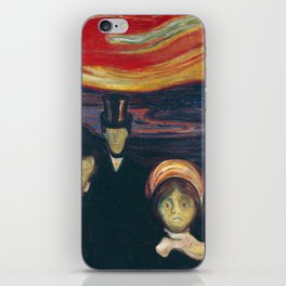 Edvard Munch Anxiety Angst iPhone Skin