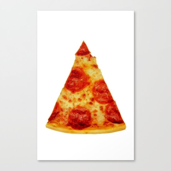PIZZA Canvas Print