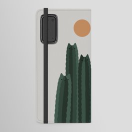 Cat and Plant 31 Android Wallet Case