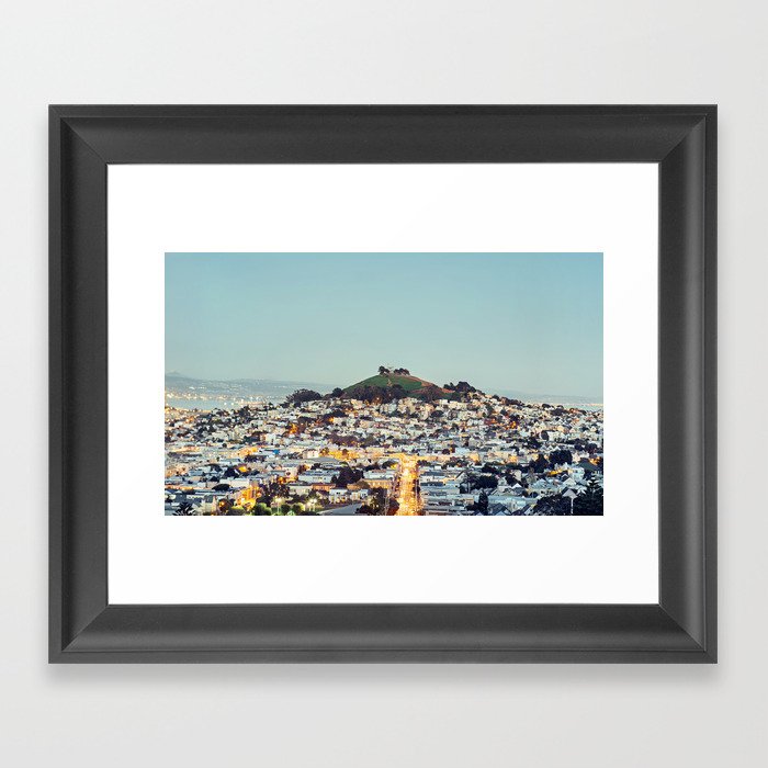 The Hill Framed Art Print