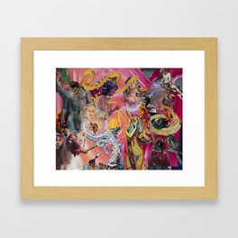 That was my cake! Framed Art Print