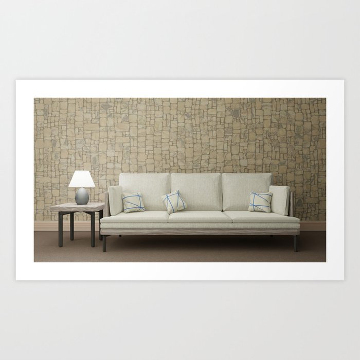 Lounge Around Art Print