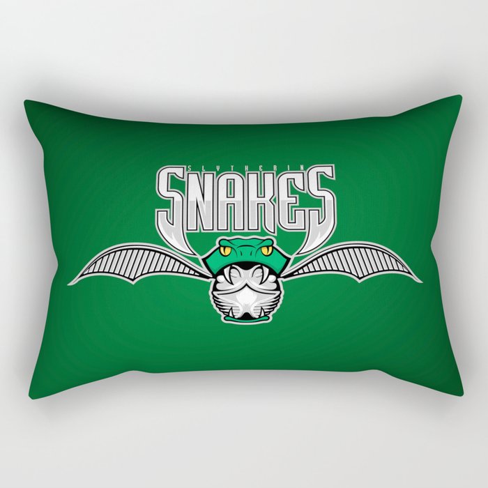 Snakes Slytherin Rectangular Pillow
