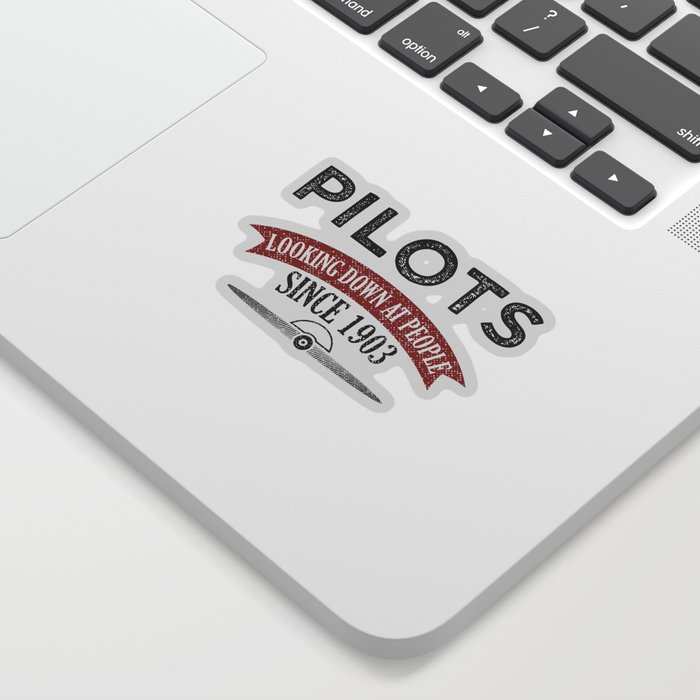 Pilot Proud Aviation Lover Gift Idea Sticker