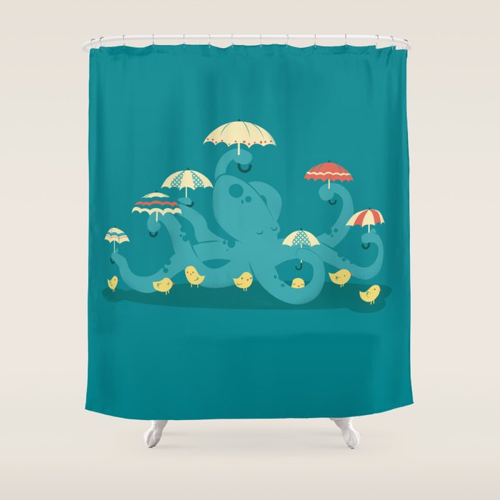 Keepin' the Chicks Dry Shower Curtain by Jay Fleck Society6