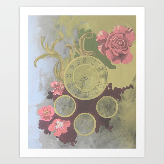 Clockwork Art Print
